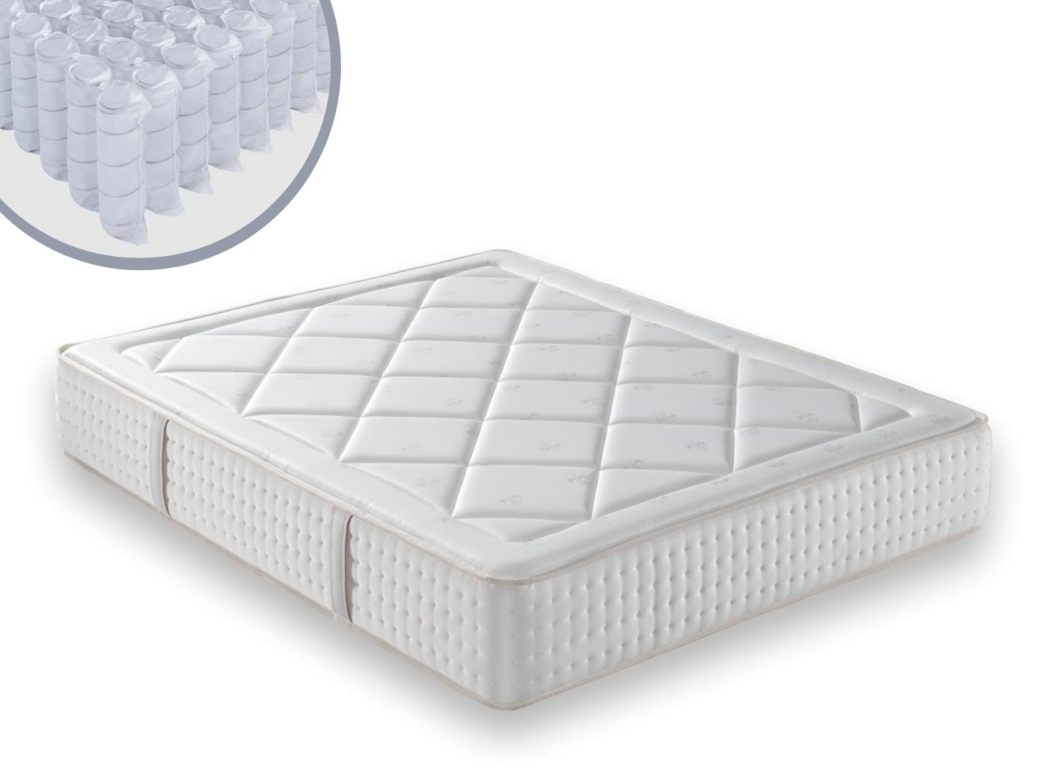 Matelas Ressorts Ensaches X Vega Epaisseur Cm Ressorts