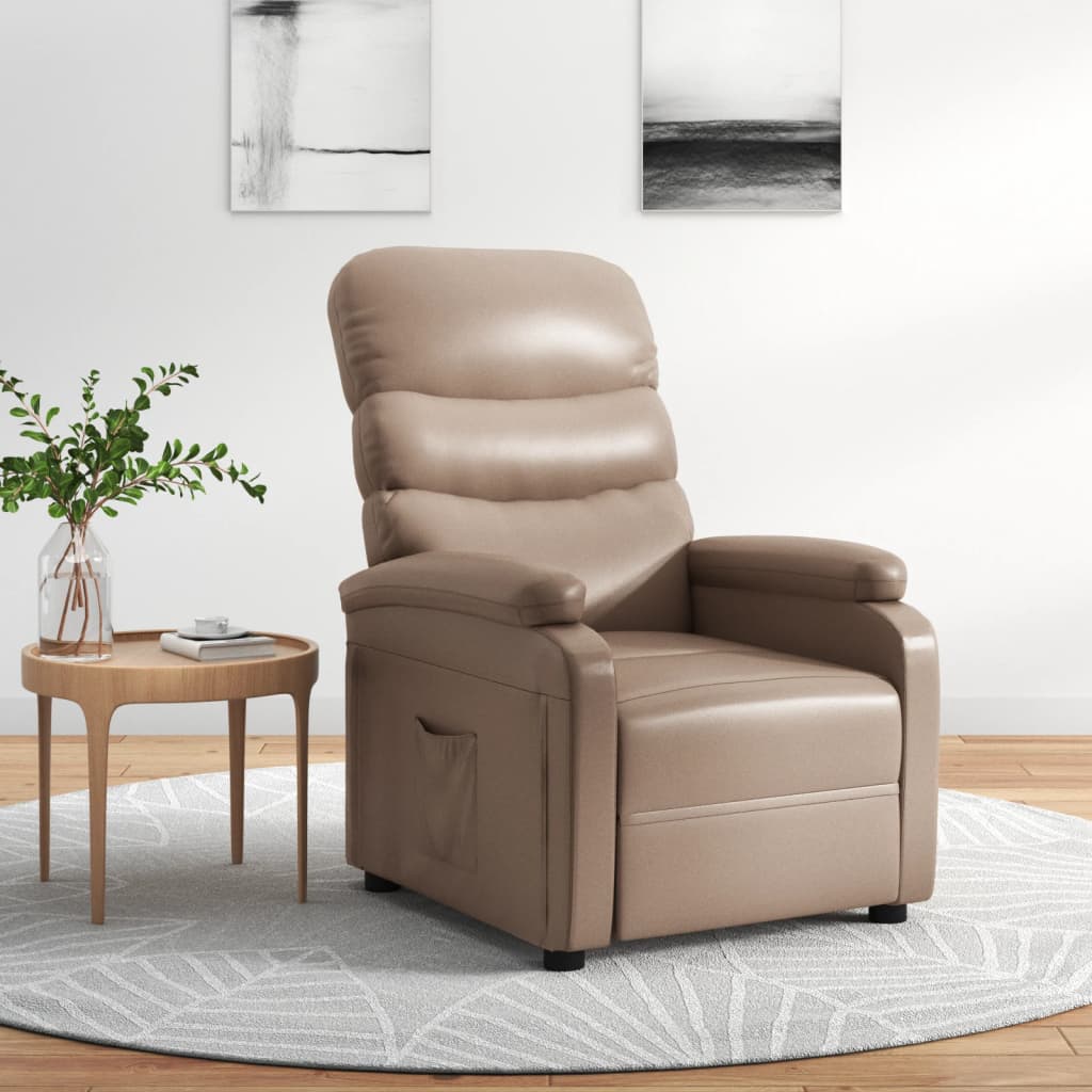 Maison Exclusive Fauteuil Inclinable Cappuccino Similicuir Leroy Merlin