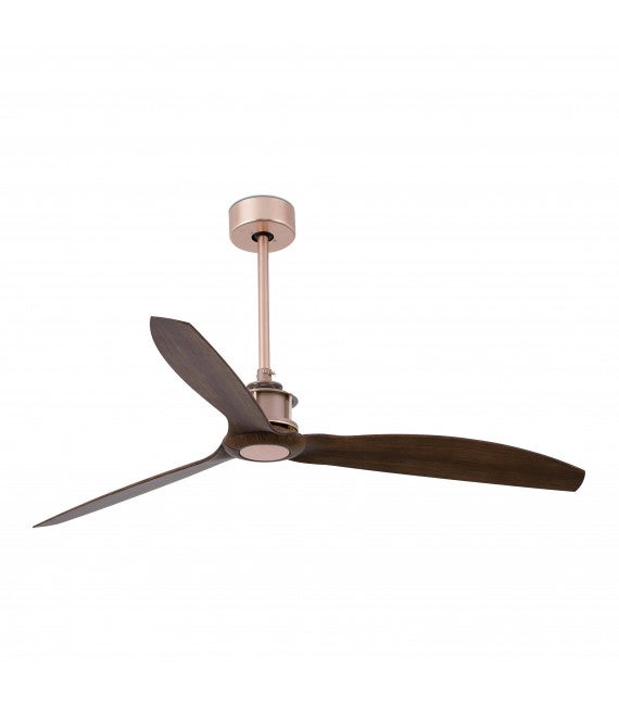 Ventilador Cobre Modelo Just Fan Con Motor Dc Sin Luz De Faro Leroy