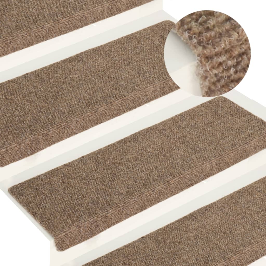 Maison Exclusive Tapis D Escalier Pcs Tissu Aiguillet X X Cm