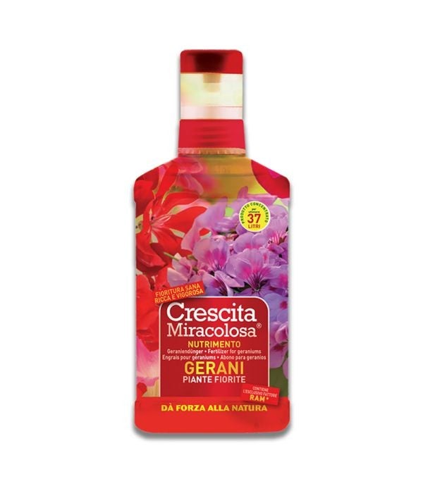 CONCIME LIQUIDO GERANI E PIANTE FIORITE Ml 750 Ml 375 Leroy Merlin