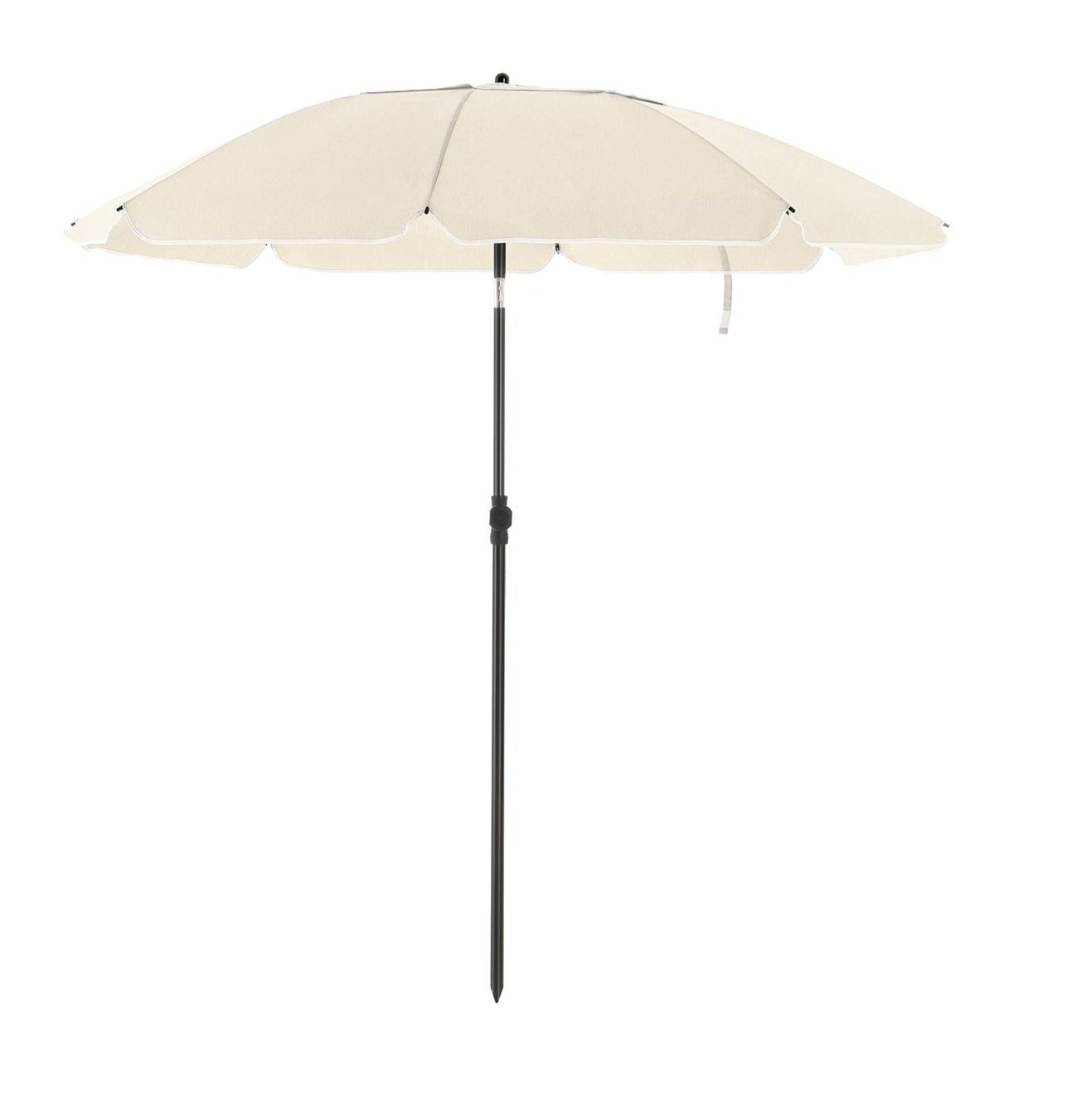 Parasol de jardin diamètre 1 6 m ombrelle protection UPS 50 inclinable