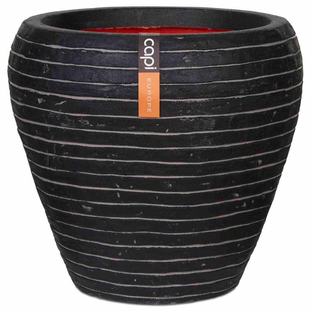 Capi Pot à fleurs Maison Exclusive Row Conique 42 x 38 cm Anthracite