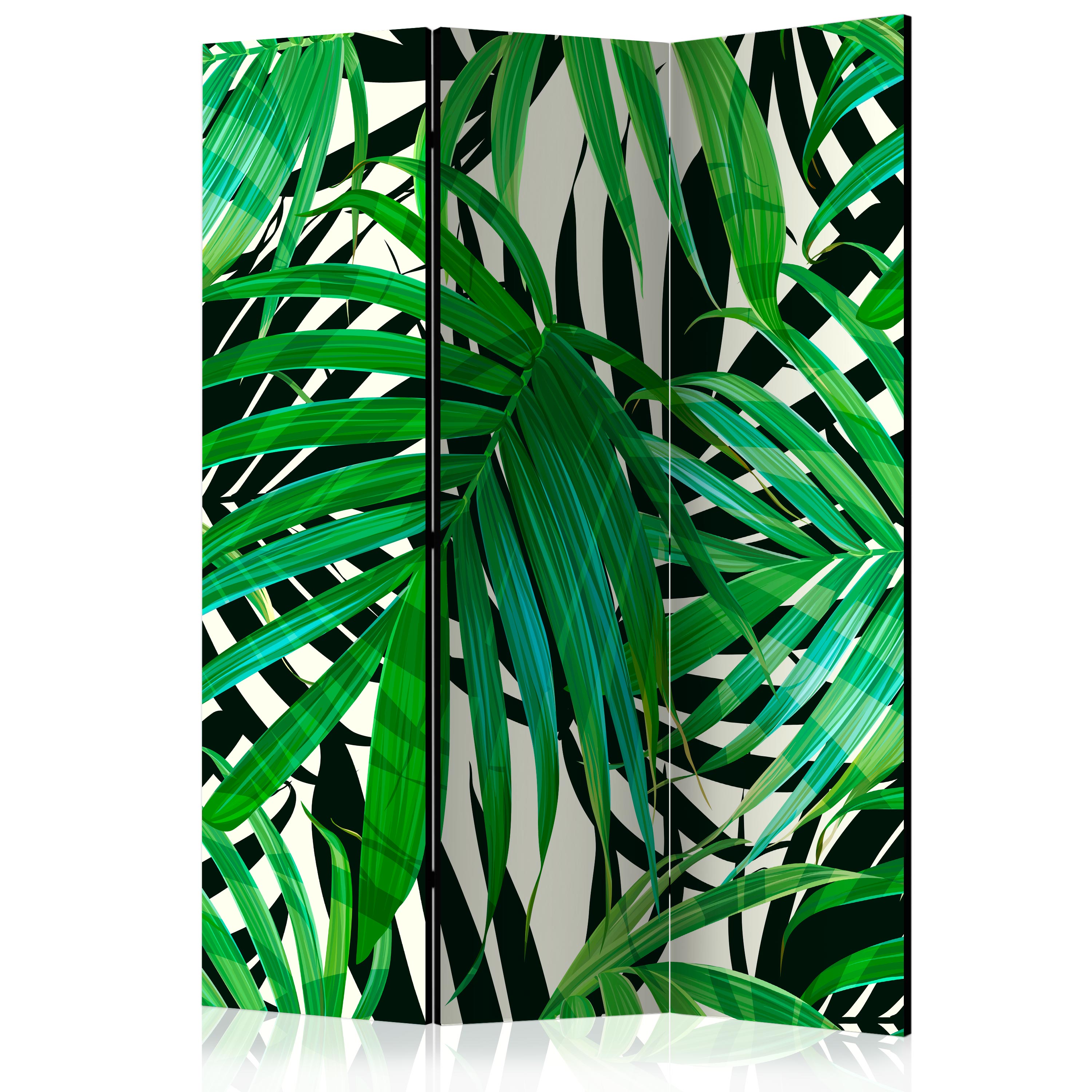 Paravent Tropical Leaves Room Dividers 135x172 Leroy Merlin