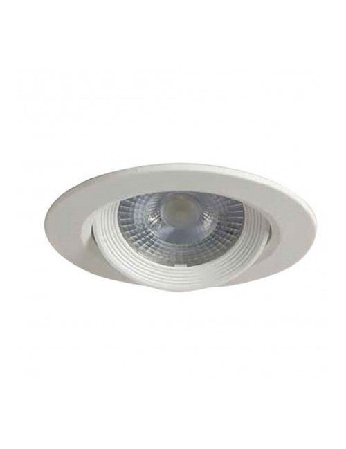 Spot LED encastré rond Duralamp 7W 4000K 40 Blanc Leroy Merlin