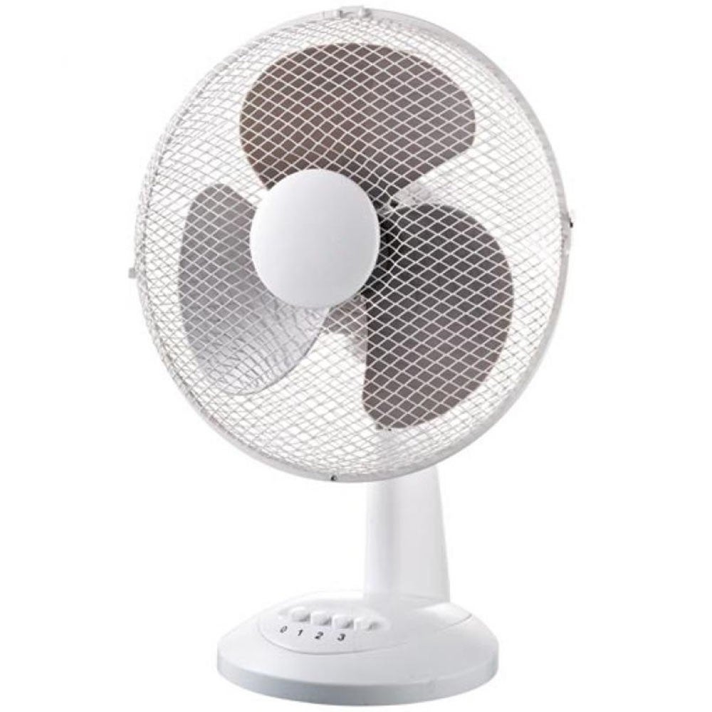 Ventilatore Portatile Da Tavolo Grande 45w Pala D40 Oscillante Da