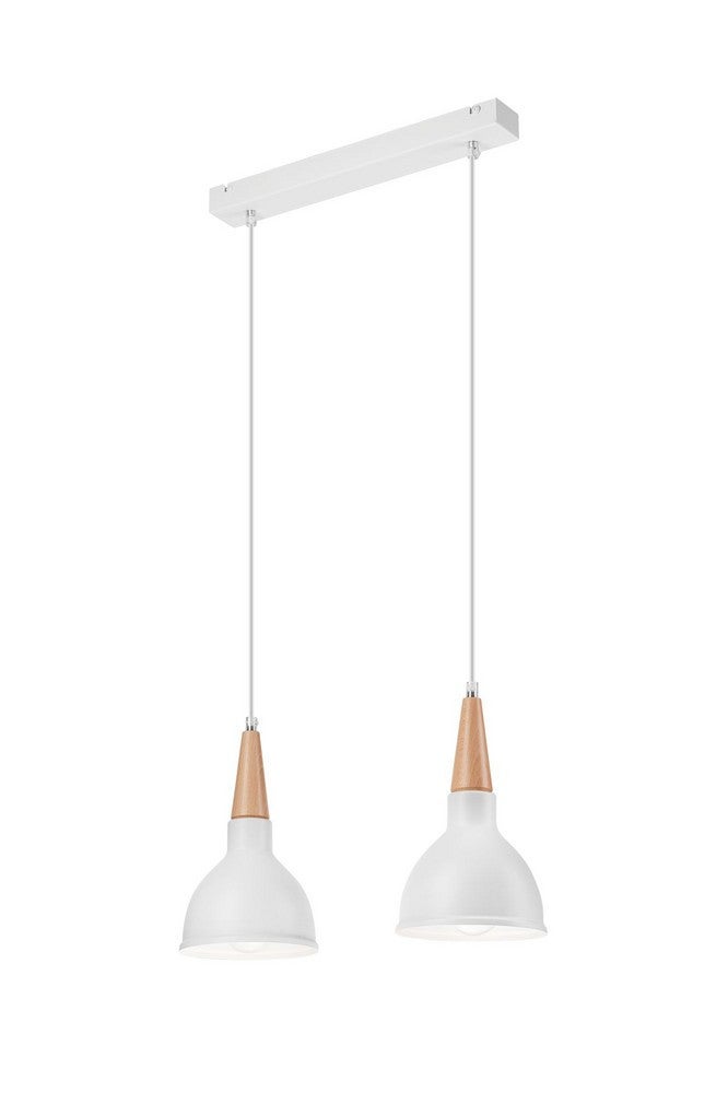 Lamkur Francesca Plafonnier Bar Suspension Blanc X E Leroy Merlin