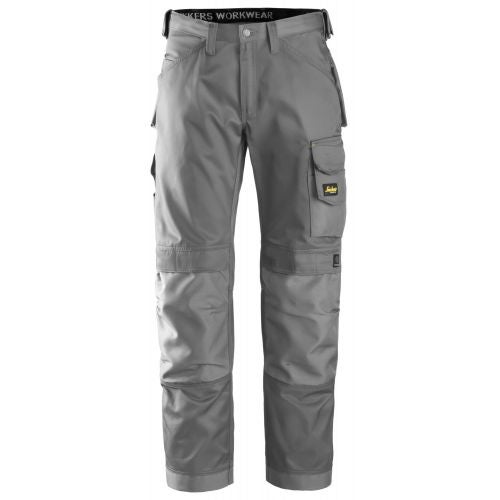 Pantalones Largos De Trabajo DuraTwill 3312 Gris 52 Snickers Workwear