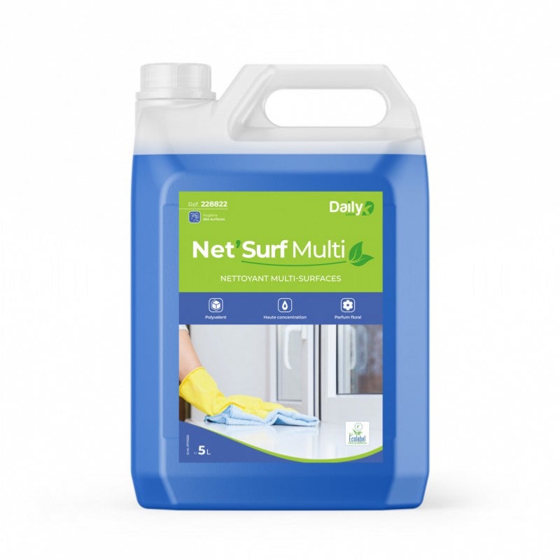 Nettoyant Multi Surfaces Ecolabel Net Surf Bidon L Daily K Leroy