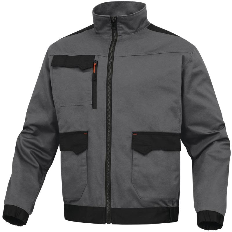 Veste De Travail Multipoches MACH2 V3 Gris Orange TS DELTA PLUS