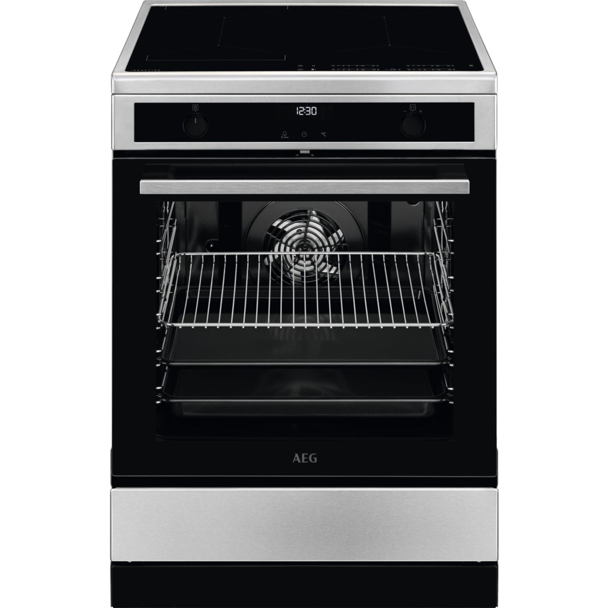 Cuisinière induction AEG CIB6470APM Leroy Merlin