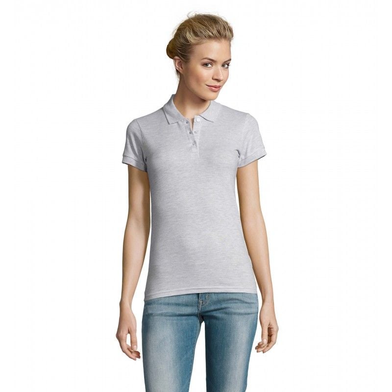 Sol s Polo femme PERFECT WOMEN Blanc Chiné XL Leroy Merlin