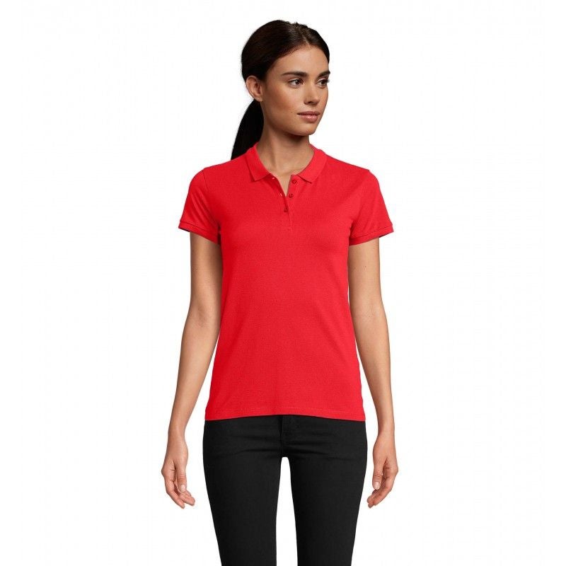 Sol S Polo Femme Planet Women Rouge Xs Leroy Merlin