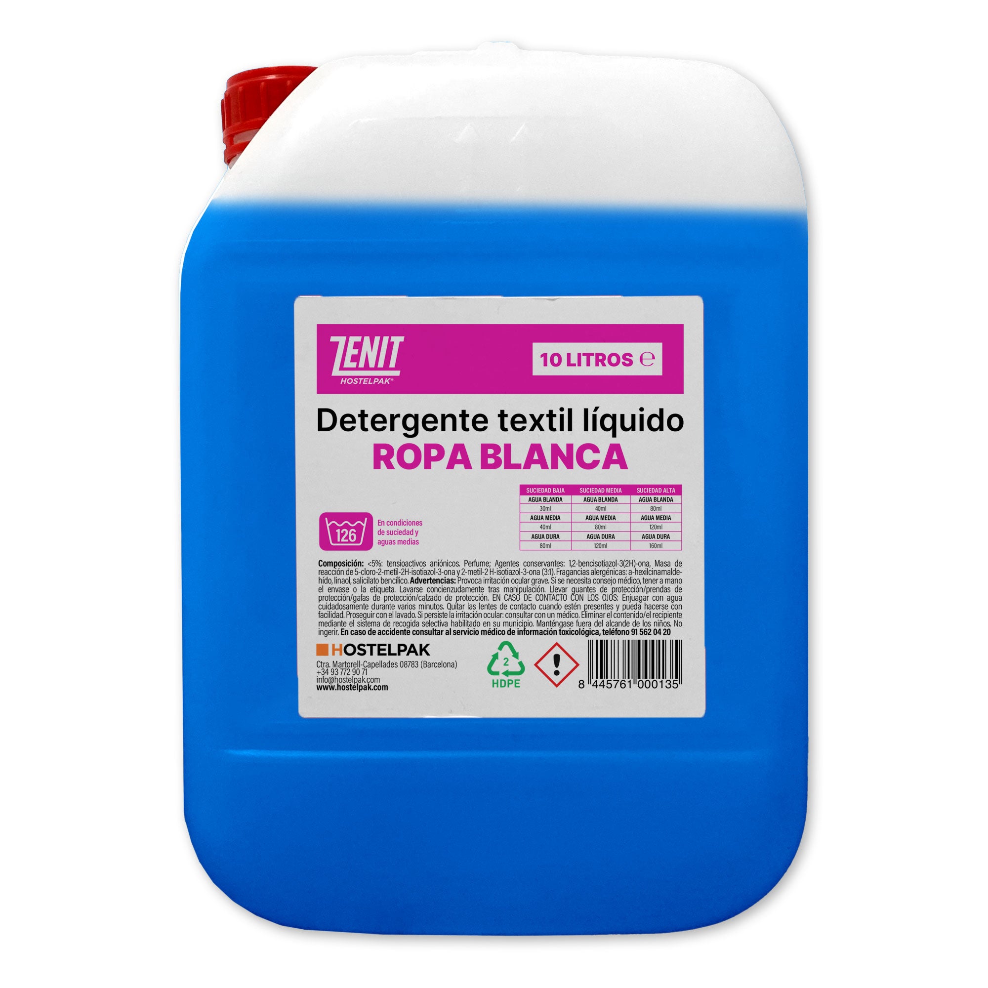 Hostelpak Detergente L Quido Detergente Textil L Quido Productos