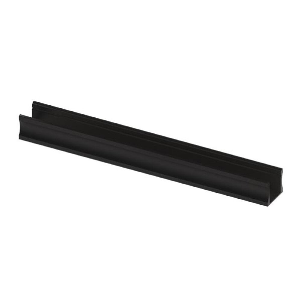 Slimline Mm Profil En Aluminium Pour Ruban Led Anodis Noir