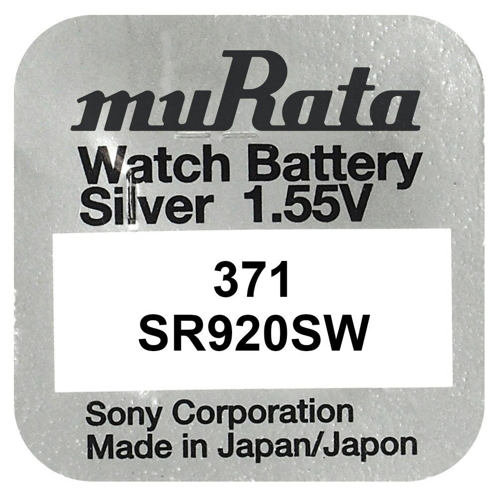 Murata Sr Sw Watch Battery Silver V Leroy Merlin