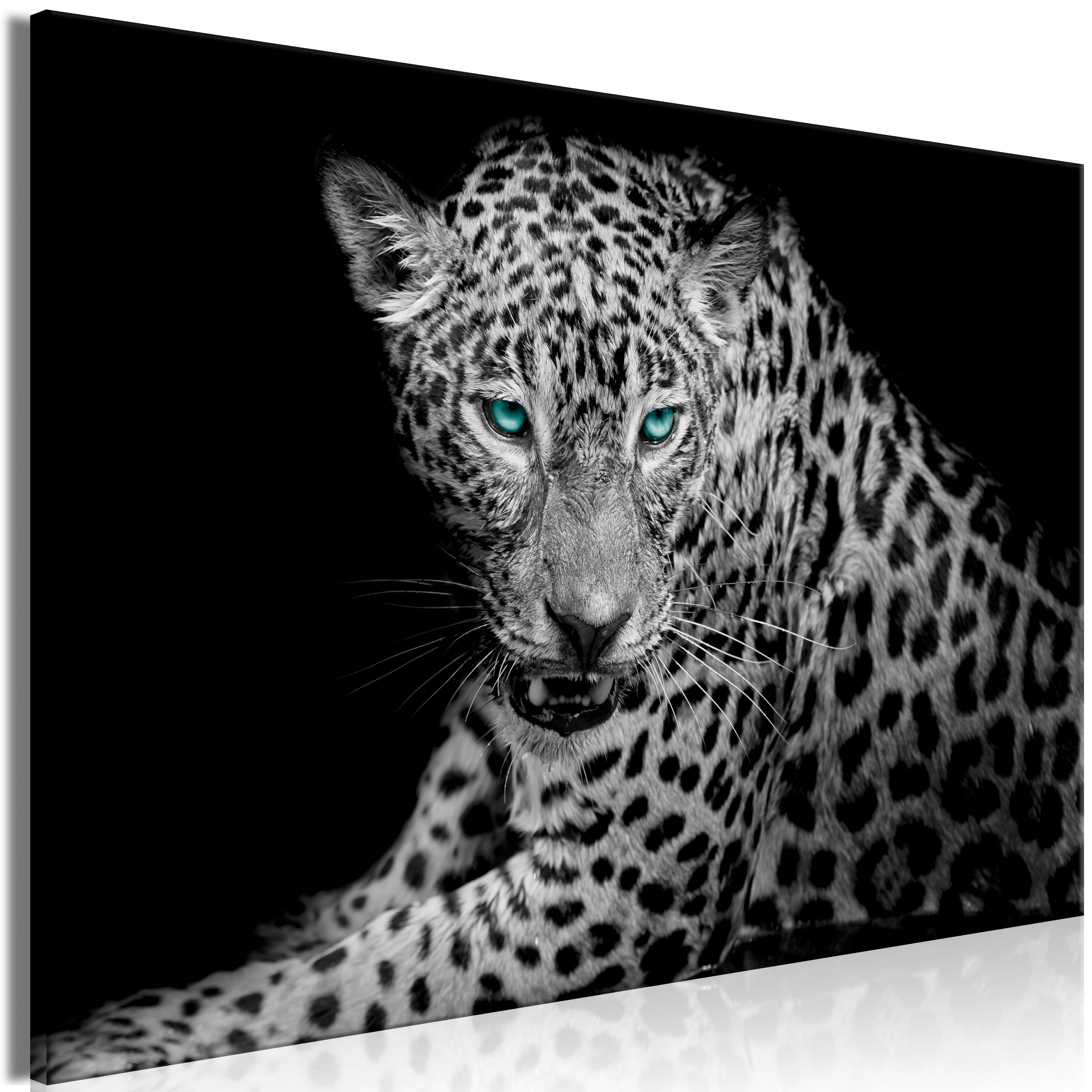 Tableau Leopard Portrait Part Wide X Leroy Merlin