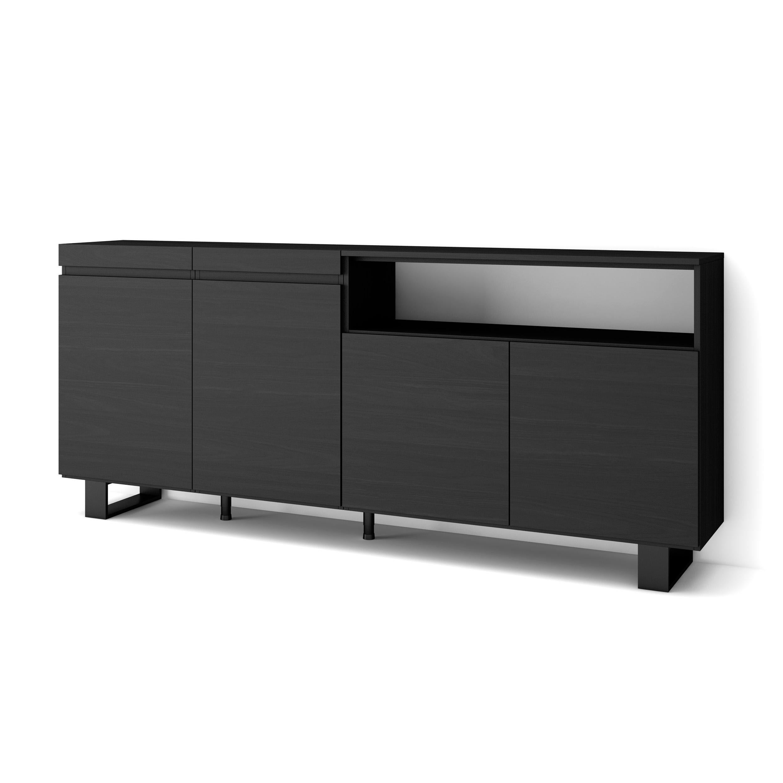 Credenza Mobile Cucina X X Cm Porte Design Industriale