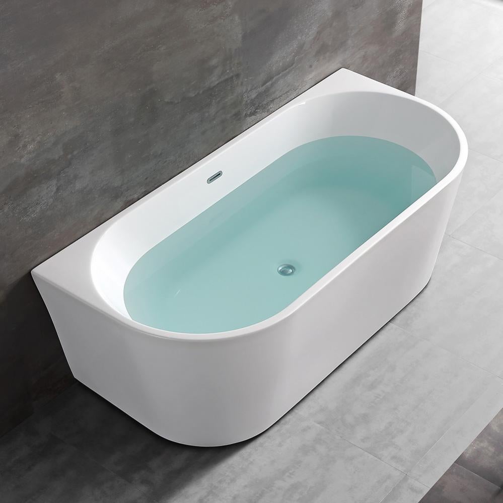 Vasca Da Bagno A Parete X Cm Scarico Incluso Arya Leroy Merlin