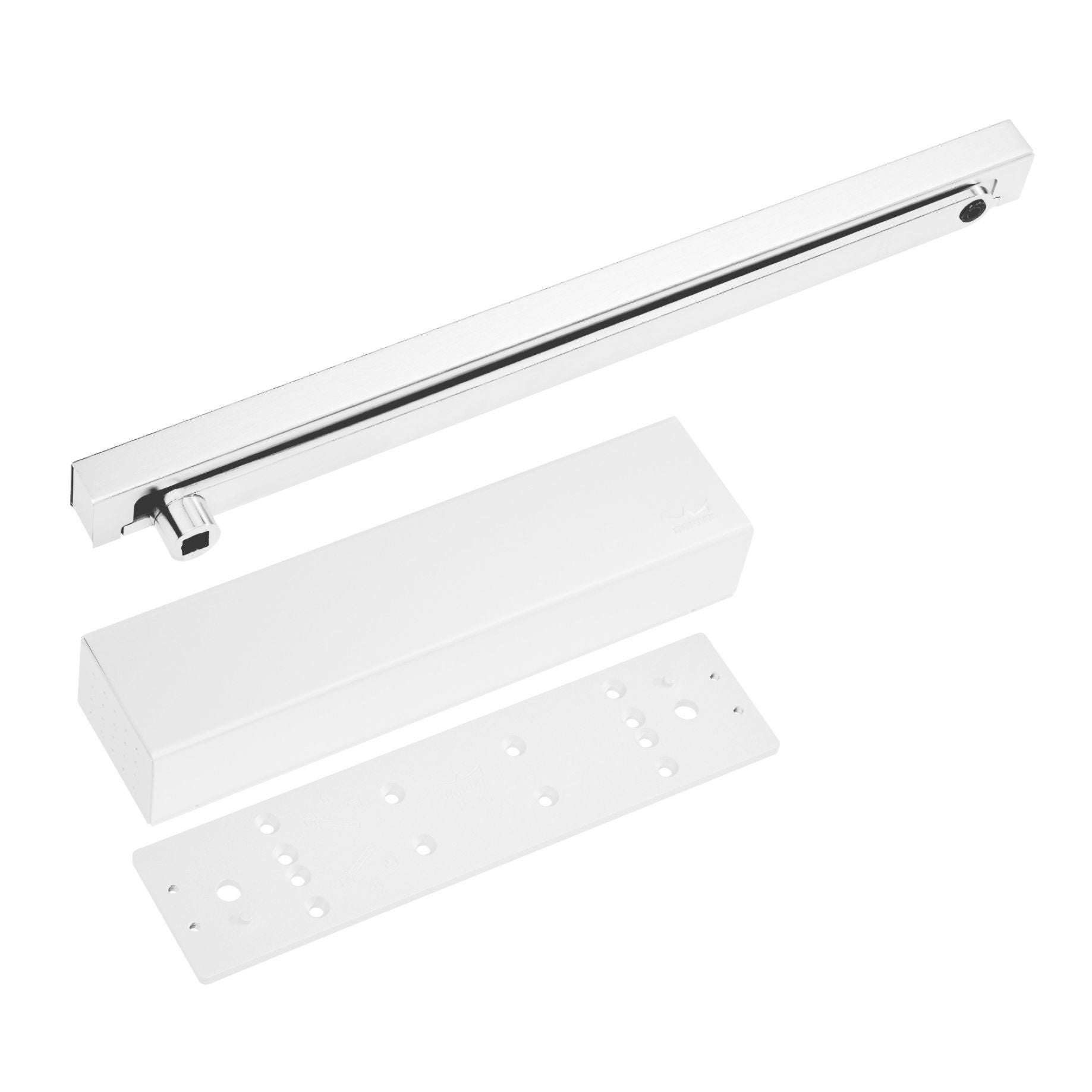 Ferme Porte Ts Pack M Tal En Blanc Dorma Leroy