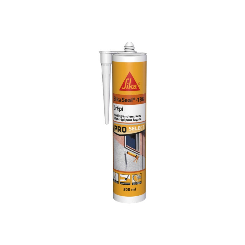 Mastic SIKA Sikaseal 186 Crépi Blanc 300ml Leroy Merlin