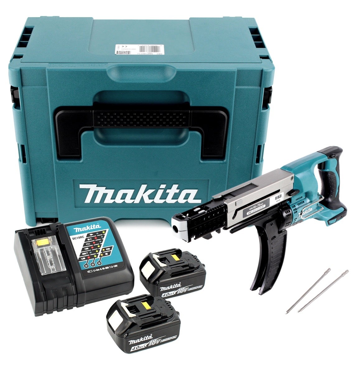 Makita Dfr Rmj Visseuse Automatique Sans Fil Magasin V Mm