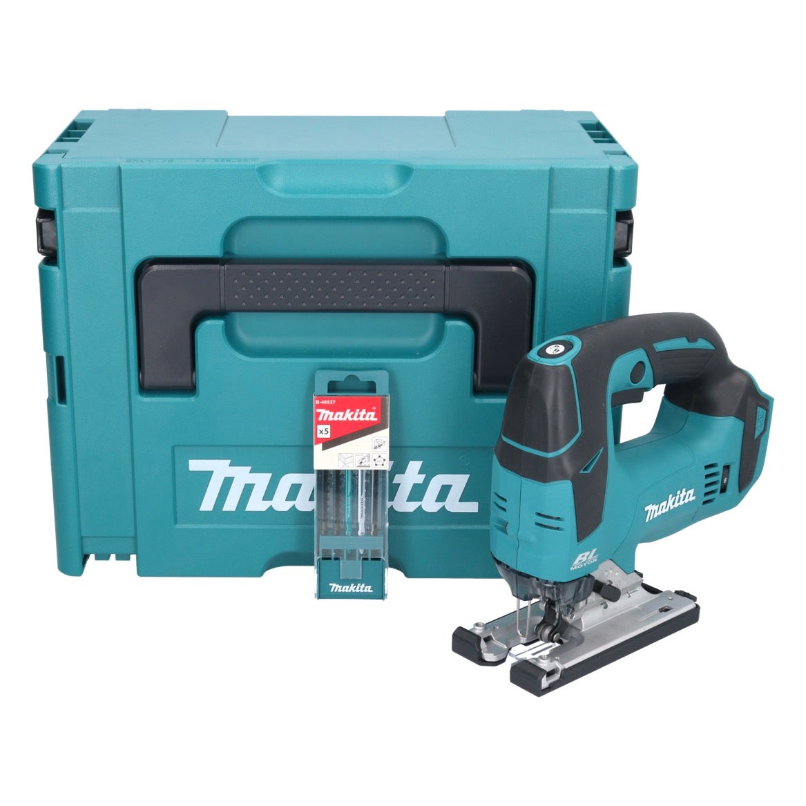 Makita Djv Zj Scie Sauteuse Sans Fil V Brushless Coffret Makpac