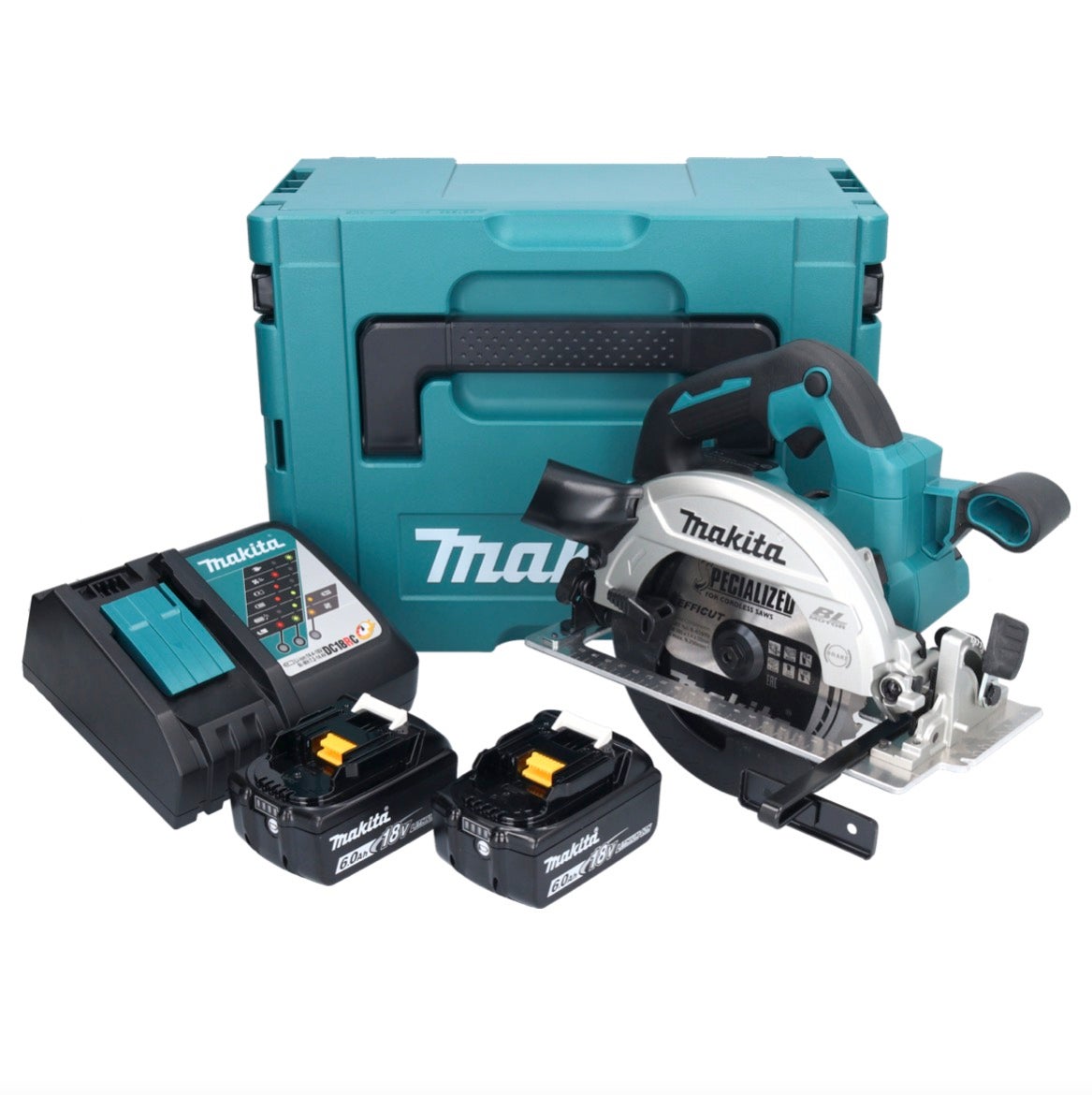 Makita Dhs Rgj Scie Circulaire Sans Fil V Mm Brushless X