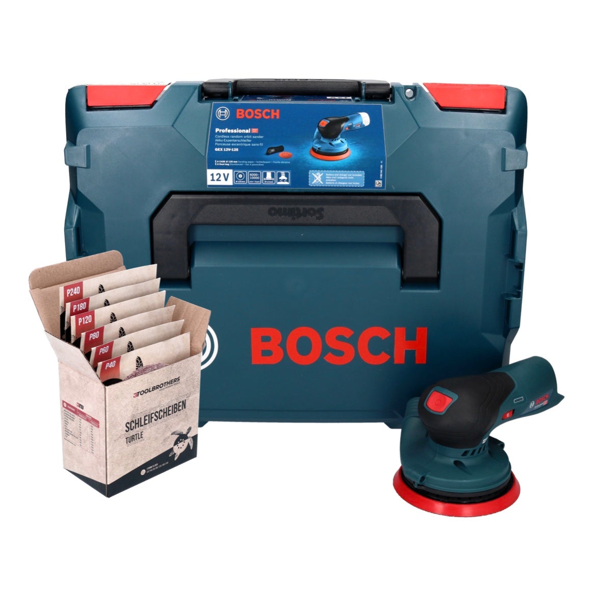 Bosch Gex V Professional Ponceuse Excentrique Sans Fil V