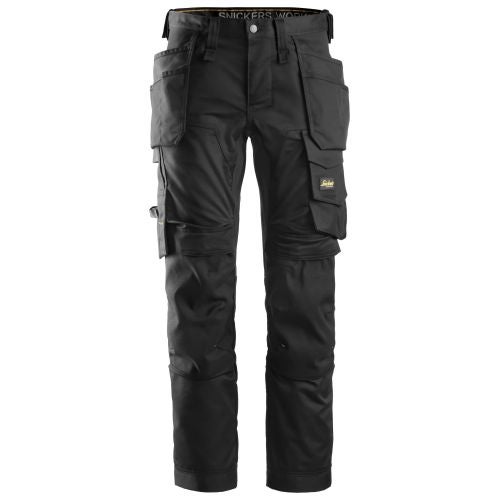 Pantalones Largos De Trabajo Allroundwork Slim Fit Negro