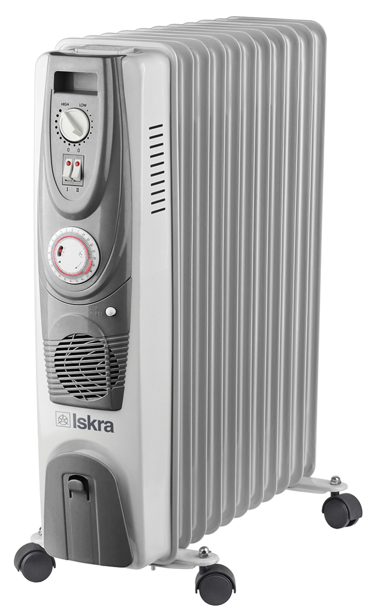 Radiatore Ad Olio A Elementi Iskra Yl B Ft W Con Ventilatore