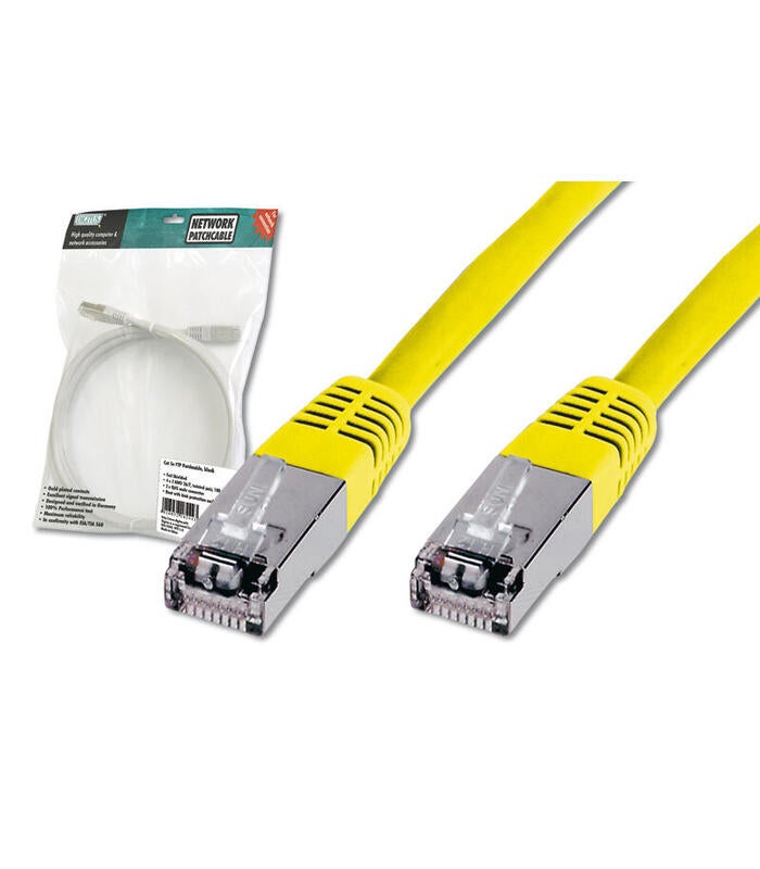 Cable de Red Rígido UTP Categoría 5e Digitus by Assmann DK 1531 020 Y 2