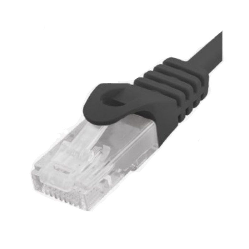 C Ble R Seau Rj45 Utp Phasak Phk 1710 Cat 6 10m Noir Leroy Merlin