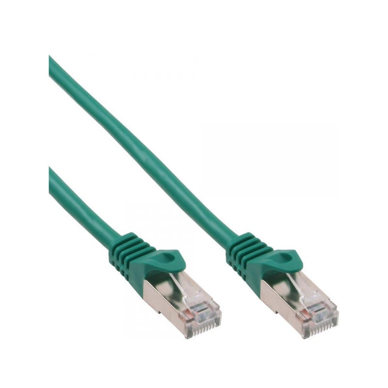 C Ble R Seau En Ligne Sf Utp Cat 5e Vert 0 3m Leroy Merlin