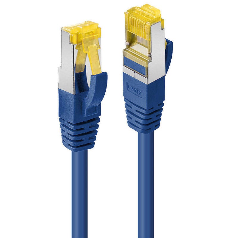 C Ble R Seau Lindy Cat6a S Ftp Lsoh Cat7 Rohcable Bleu 15m Leroy Merlin