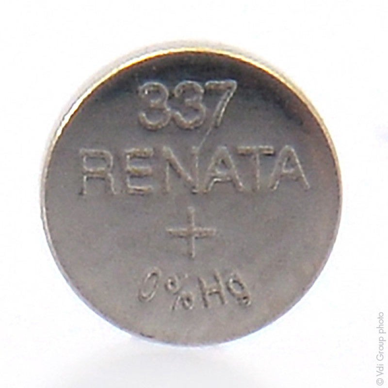 Renata Swatch Group Pile Bouton Oxyde Argent Renata V Mah