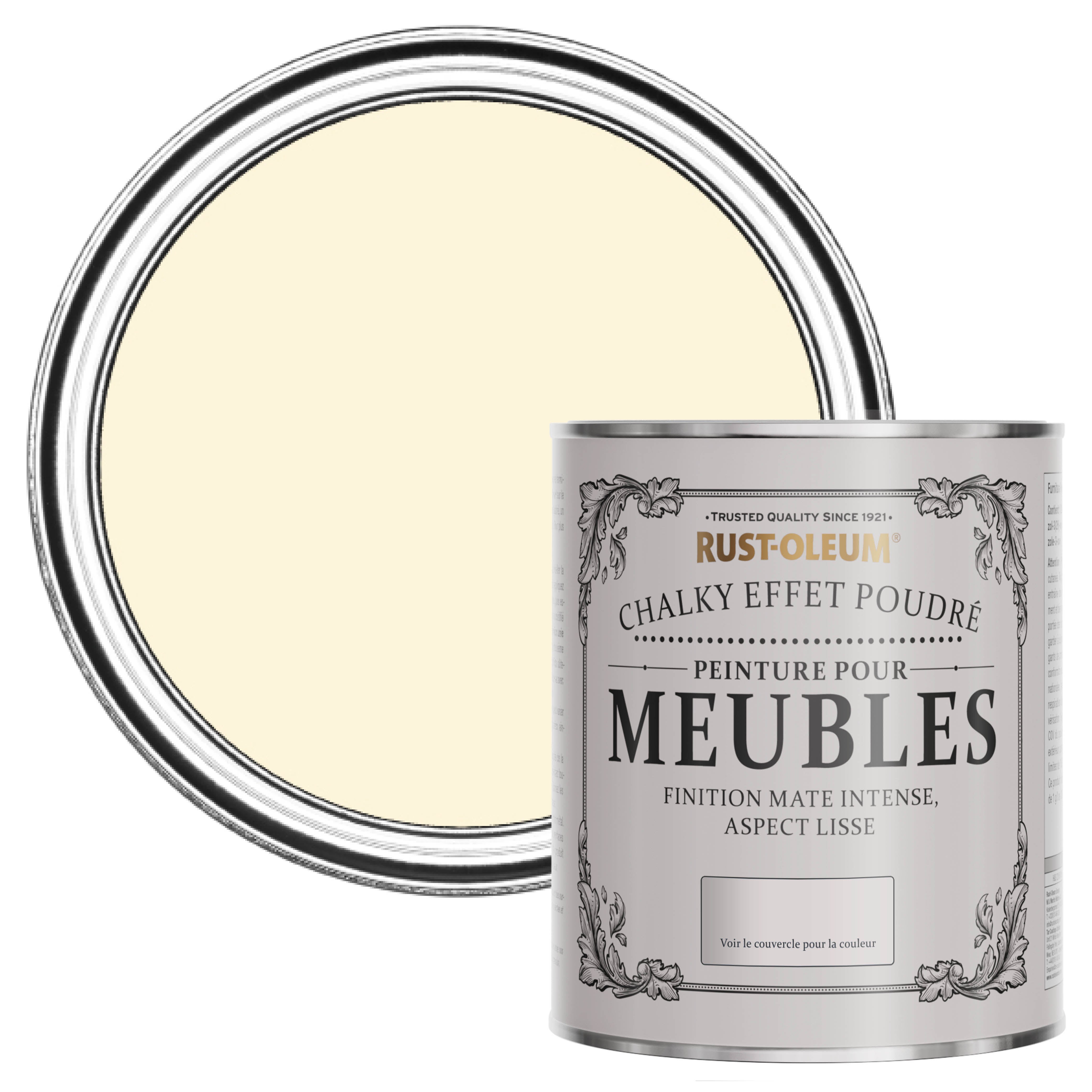 Rust Oleum Peinture Pour Meubles Chalky Cr Me Fouett E Ml Leroy