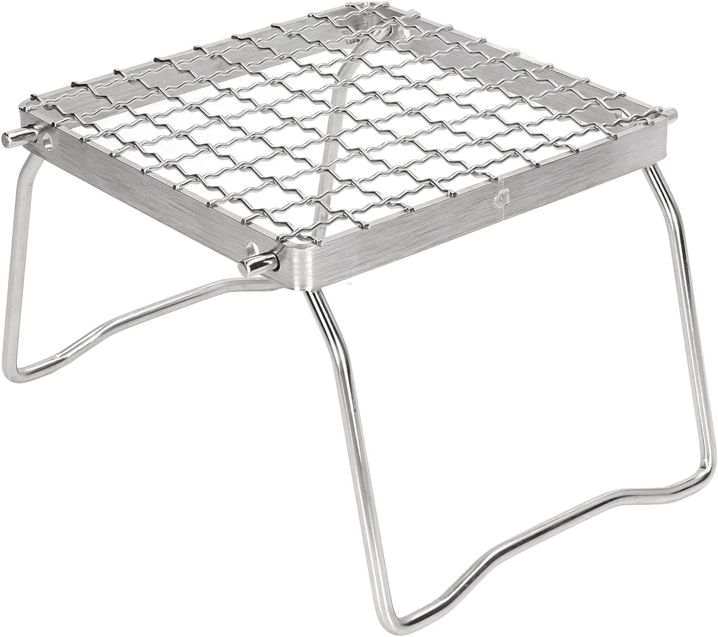 Grille De Barbecue Pliante Mini Barbecue En Acier Inoxydable Grille