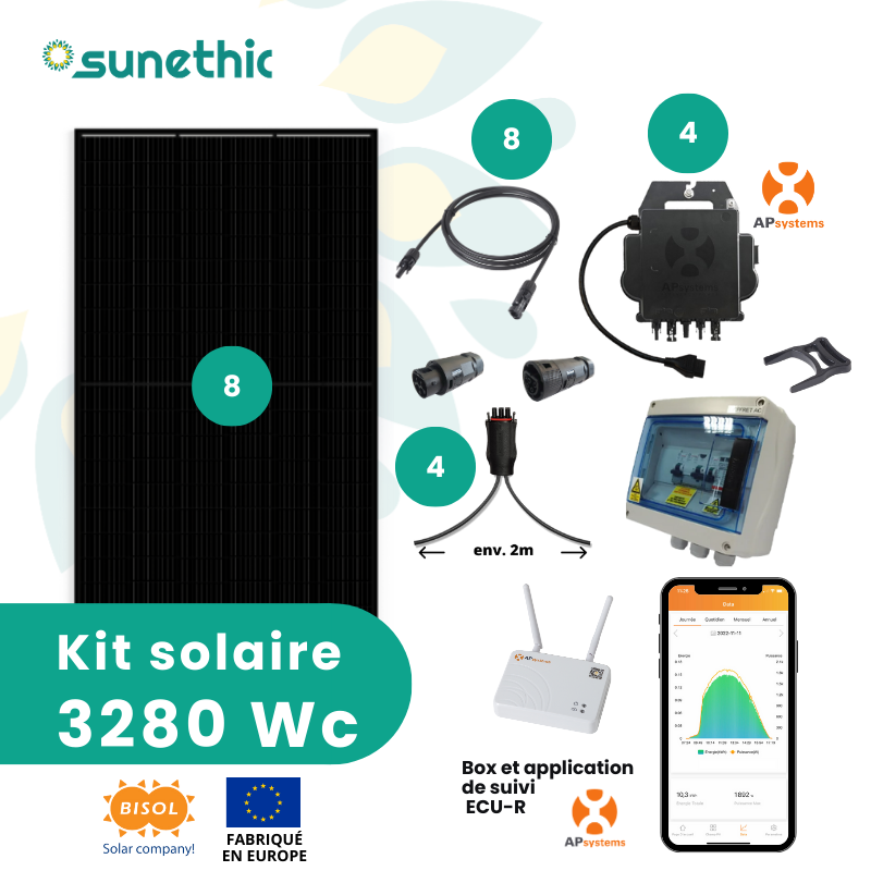 Kit Panneau Solaire Autoconsommation W Fran Ais Plug And Play