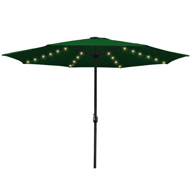 Parapluie M Parasol Avec Led Alu Pivotant Parasol Jardin Terrasse