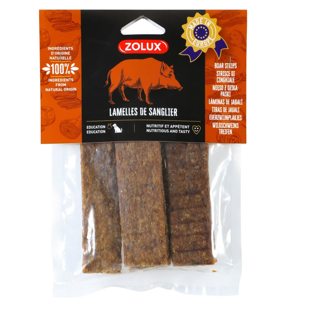 Zolux Friandises 5 Lamelles De Sanglier 100 G Pour Chien Leroy Merlin