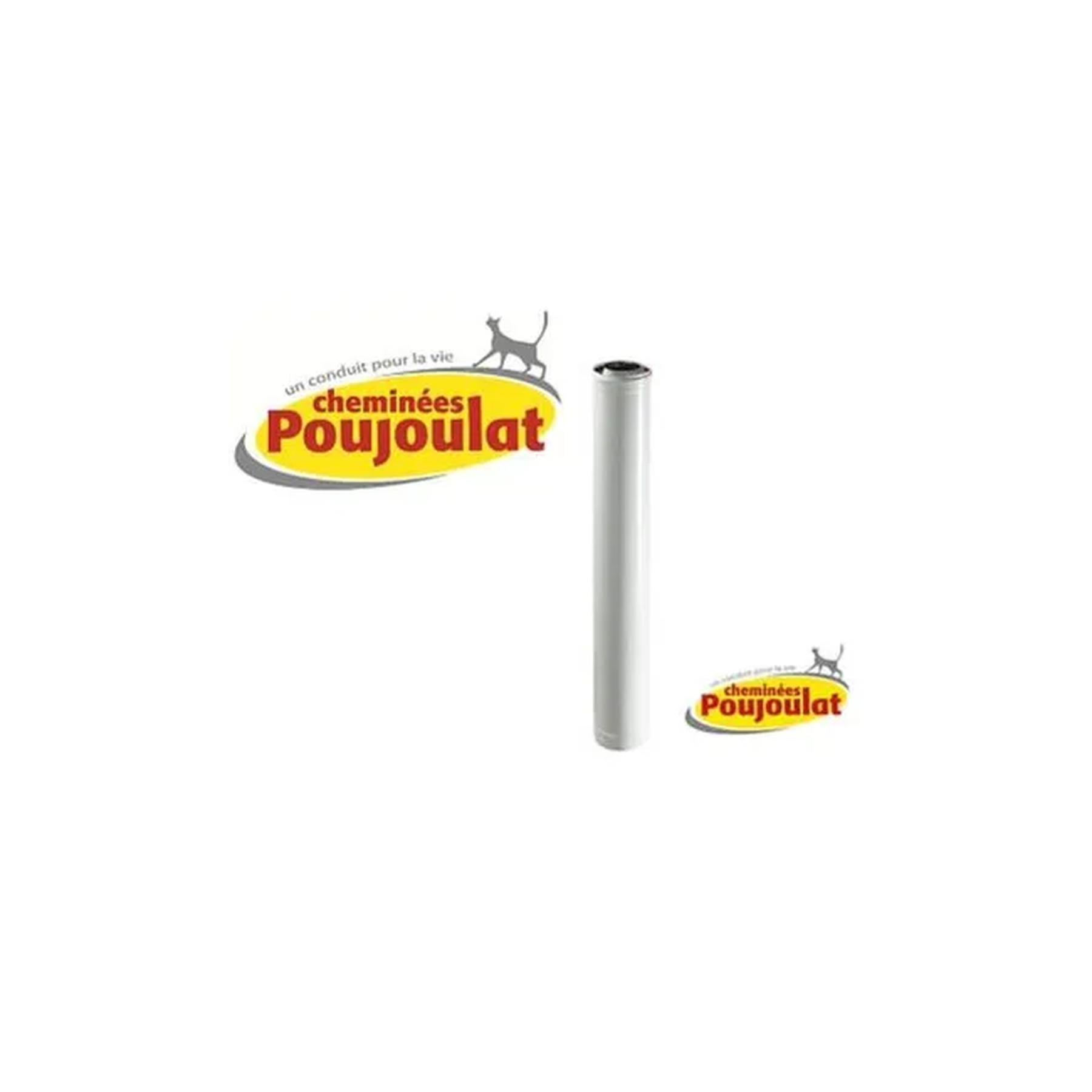 POUJOULAT Elemento Dritto 25 Centimetri Tazza Di Metallo DUALIS