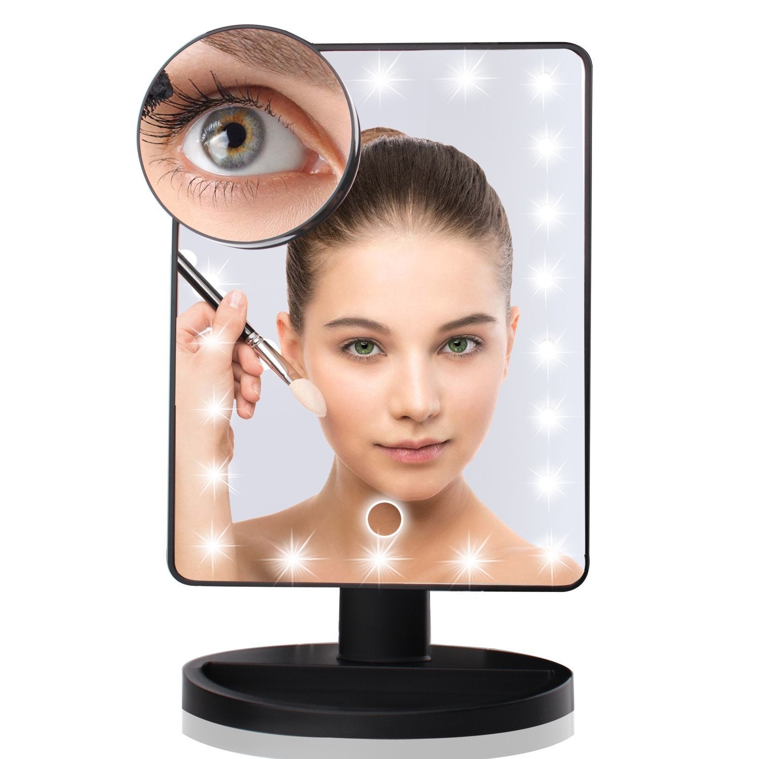 Miroir Lumineux Miroir Maquillage Led Grossissant X Miroir Led