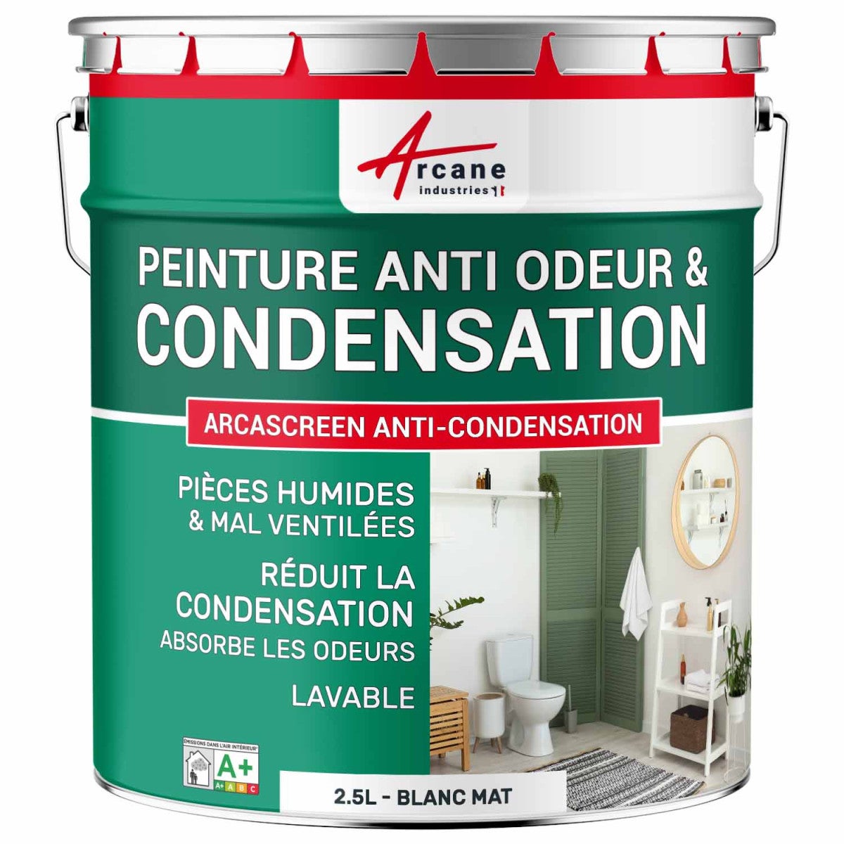 Peinture Anti Condensation Anti Odeur Pour Pi Ces Humides Arcascreen