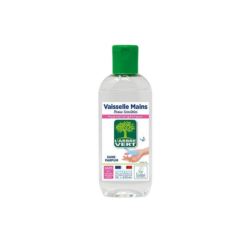 Liquide Vaisselle Mains Peaux Sensibles Ml Arbre Vert Leroy Merlin