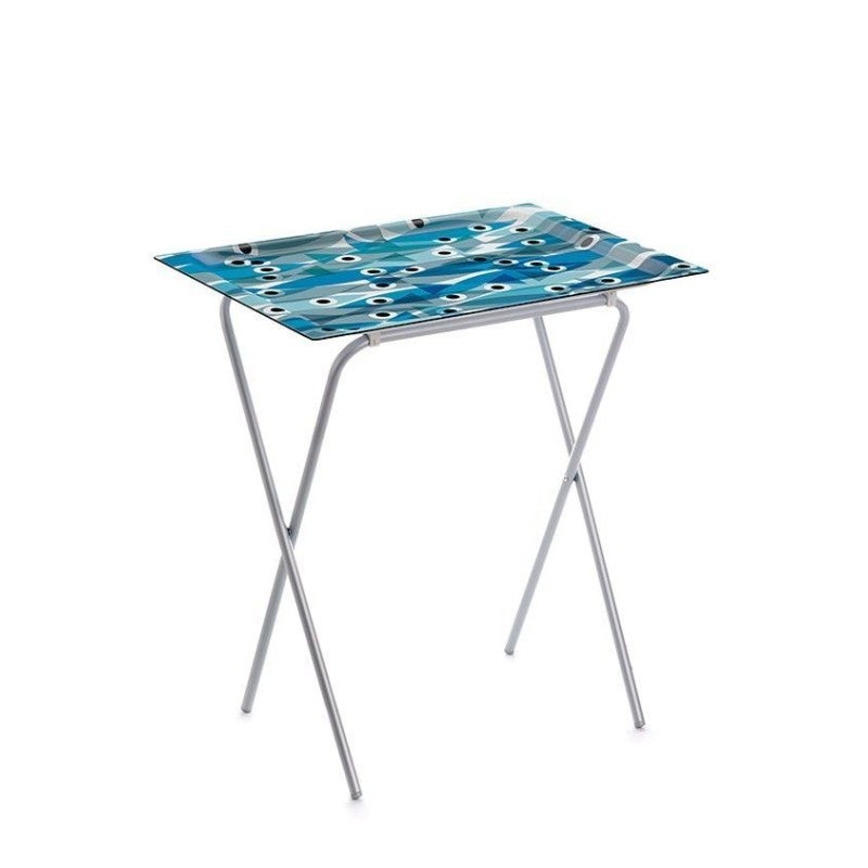 Don Hierro Table Pliante Avec Plateau Amovible Petite Table D