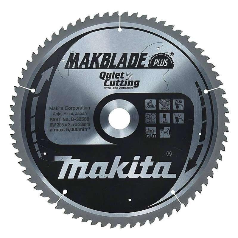 Lame de scie MAKITA B 32568 MAKBLADE PLUS Ø 305mm pour scies radiales