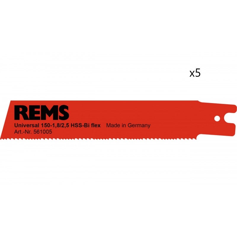 Paquet De Lames De Scie Sabre Rems Mm Leroy Merlin