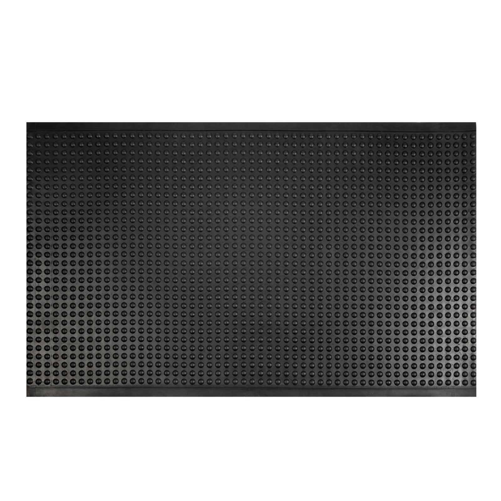 Karat Tapis Ergonomique Et Comfortable Bubble Caoutchouc Naturel Noir