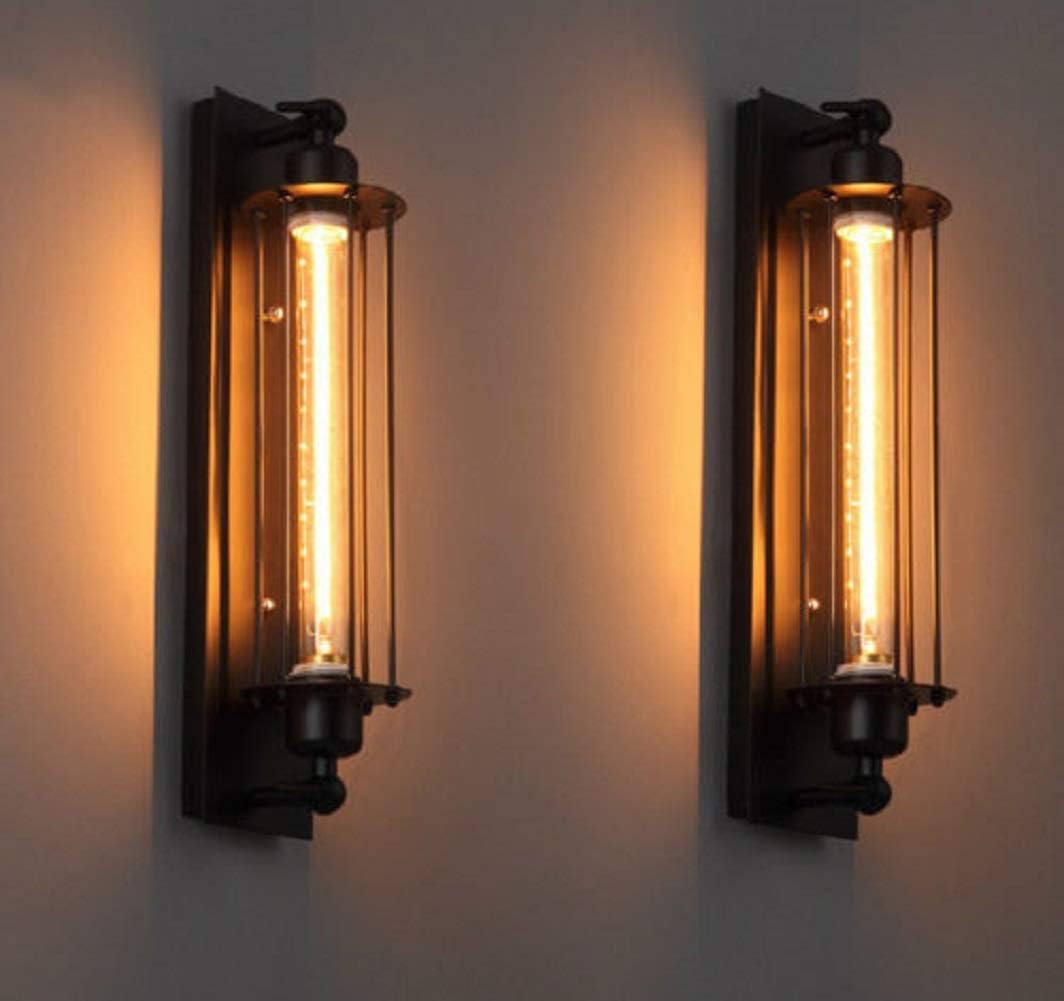 Lot De Led Applique Murale Corridor Lampe Industrielle Vintage De